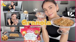 【簡単おやつ】家にあるもので作れる、アレンジレシピ！グラノラバー＆バナナアイス【ケロッグ】